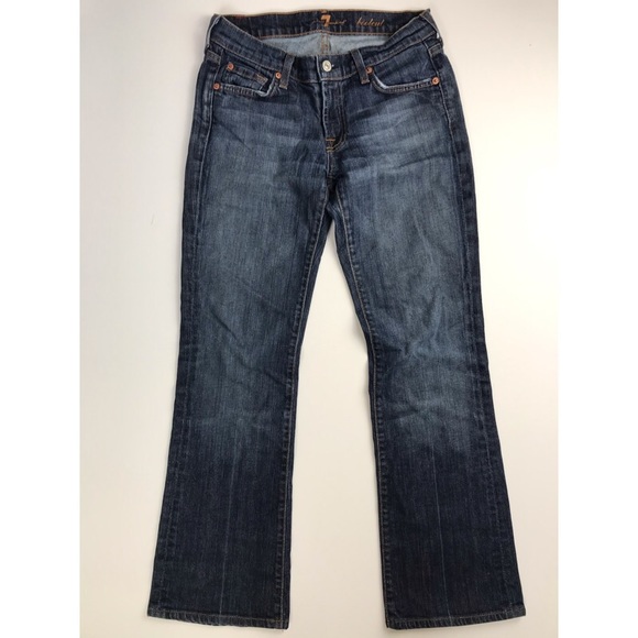 SOLD - 7 For All Mankind Classic Bootcut Jeans - Picture 2 of 8